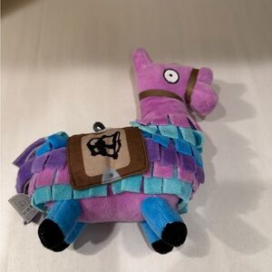 Purple and Blue Llama Plush Toy